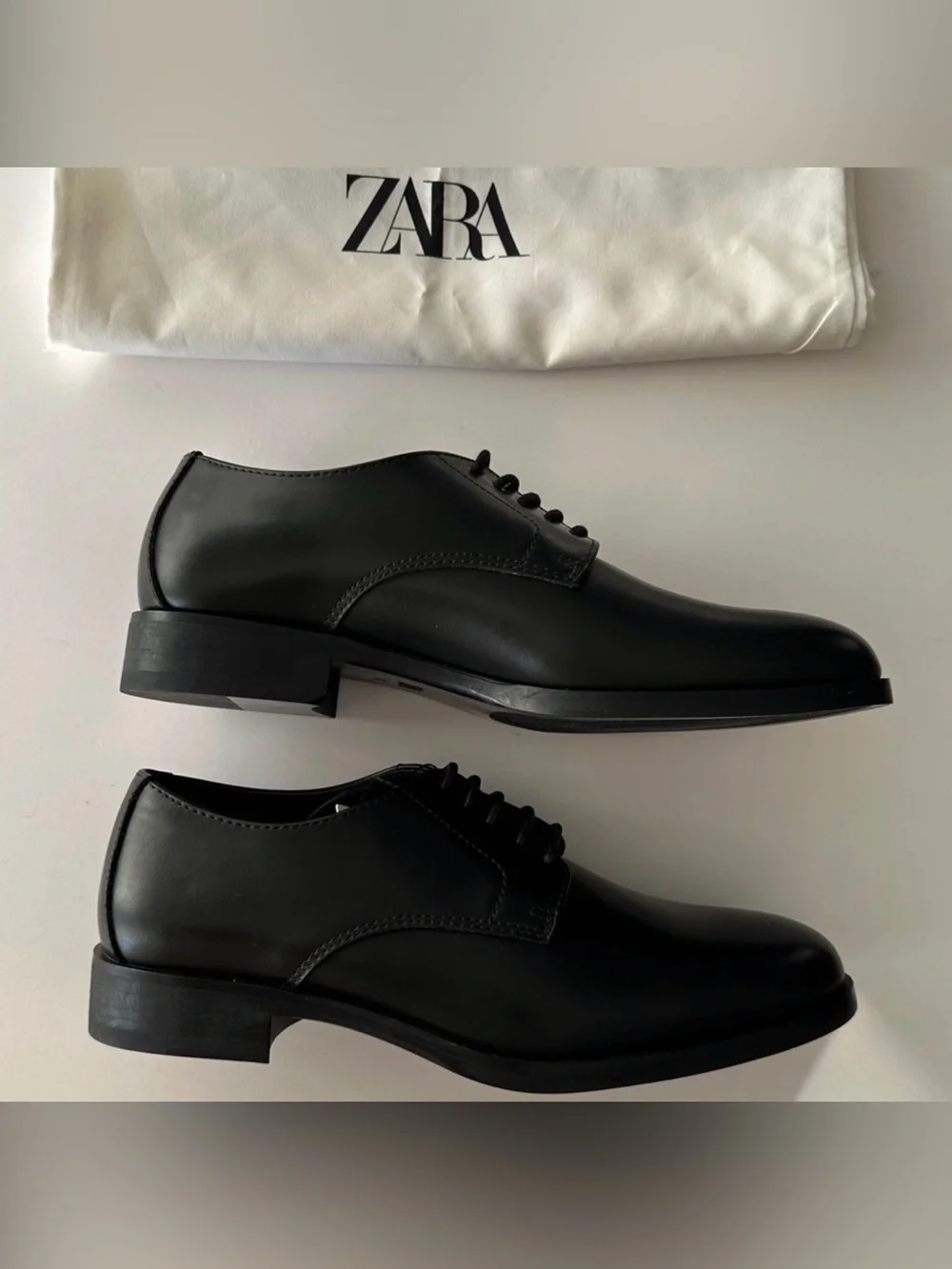 Zara Classic Black Men's Dress Elegant Shoes